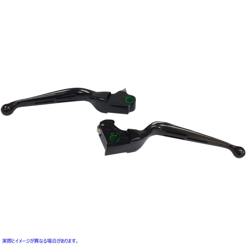 取寄せ レバー - スロット - ブラック ドラッグスペシャリティーズ Levers - Slotted - Black 0610-1985 06101985