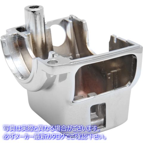 取寄せ スイッチハウジング - 左 - ラジオ - クローム ドラッグスペシャリティーズ Switch Housing - Left - Radio - Chrome 0616-0076 06160076