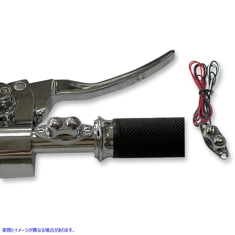 取寄せ スイッチ - デュアルボタン - クローム ドラッグスペシャリティーズ Switches - Dual Button - Chrome 0616-0204 06160204