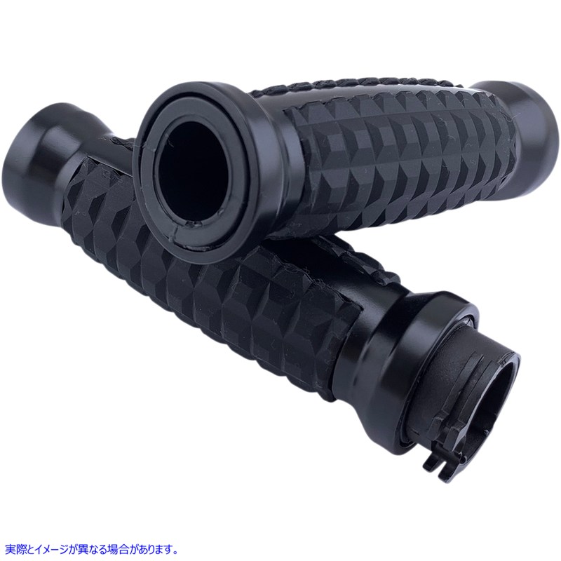 取寄せ グリップ - グレネード - マットブラック ドラッグスペシャリティーズ Grips - Grenade - Matte Black 0630-2640 06302640