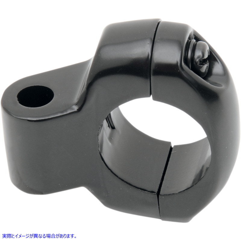 取寄せ ミラーズミラークランプ ドラッグスペシャリティーズ Mirror Clamp - Miller's - Two-Piece - Black 0641-0109 06410109