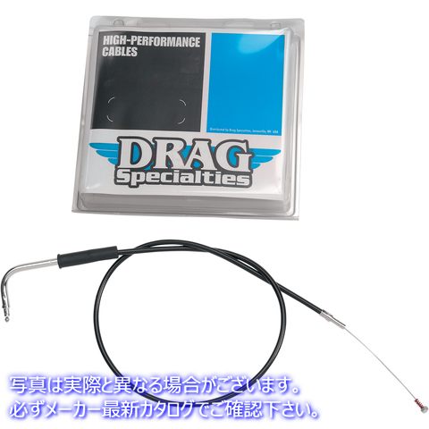 取寄せ スロットルケーブル - 28-1/2インチ - ビニール ドラッグスペシャリティーズ Throttle Cable - 28-1/2 - Vinyl 0650-0325 06500325