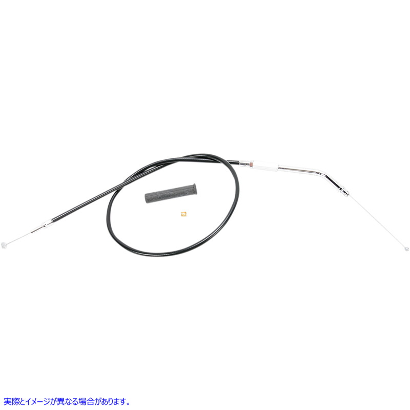 取寄せ スロットルケーブル - 28-3/4インチ - ビニール ドラッグスペシャリティーズ Throttle Cable - 28-3/4 - Vinyl 0650-0326 06500326