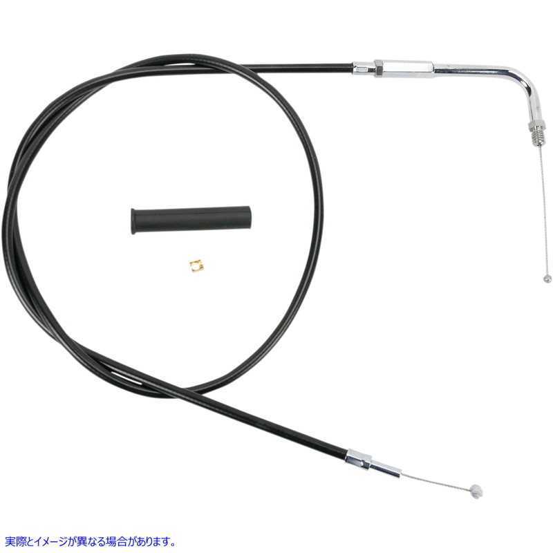 取寄せ スロットルケーブル - 48インチ - ビニール ドラッグスペシャリティーズ Throttle Cable - 48 - Vinyl 0650-0359 06500359