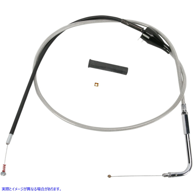 取寄せ アイドルケーブル - クルーズ - 48インチ - 編組 ドラッグスペシャリティーズ Idle Cable - Cruise - 48 - Braided 0651-0175 06510175