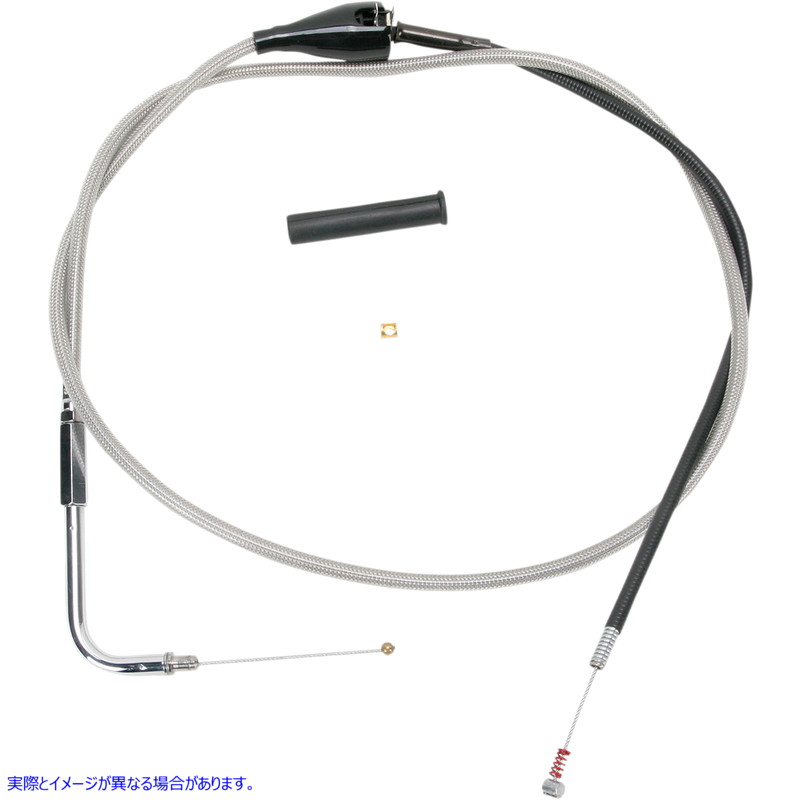 取寄せ アイドルケーブル - 52インチ - 編組 ドラッグスペシャリティーズ Idle Cable - 52 - Braided 0651-0654 06510654