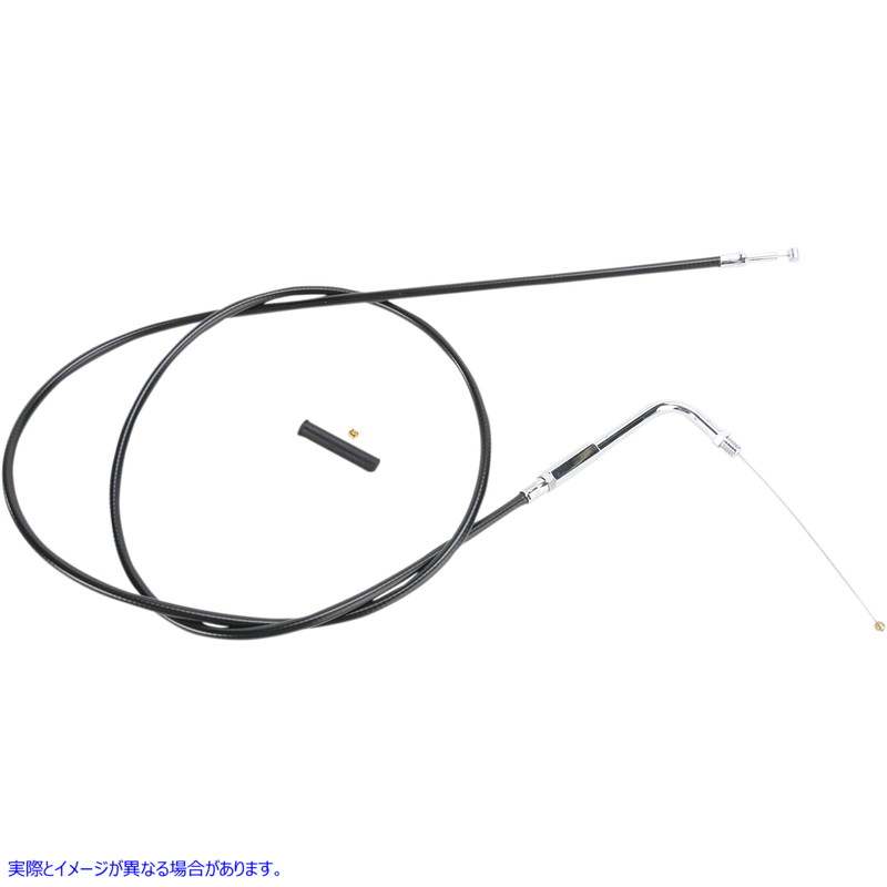 取寄せ スロットルケーブル - 50インチ - ビニール ドラッグスペシャリティーズ Throttle Cable - 50 - Vinyl 0651-0706 06510706