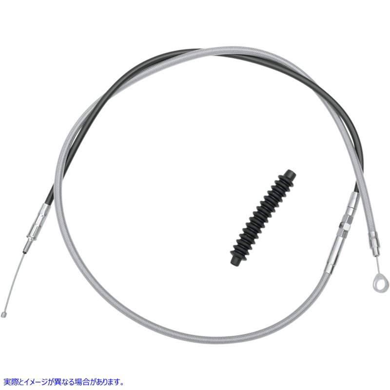 取寄せ クラッチケーブル - 編組 ドラッグスペシャリティーズ Clutch Cable - Braided 0652-1494 06521494