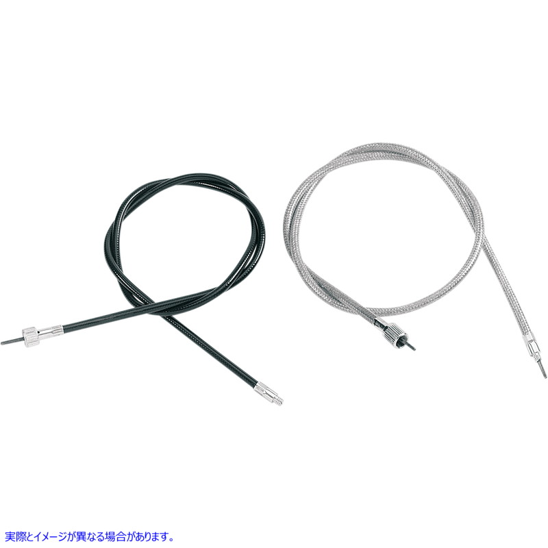 取寄せ スピードメーターケーブル - 40インチ - ビニール ドラッグスペシャリティーズ Speedometer Cable - 40 - Vinyl 0655-0031 06550031