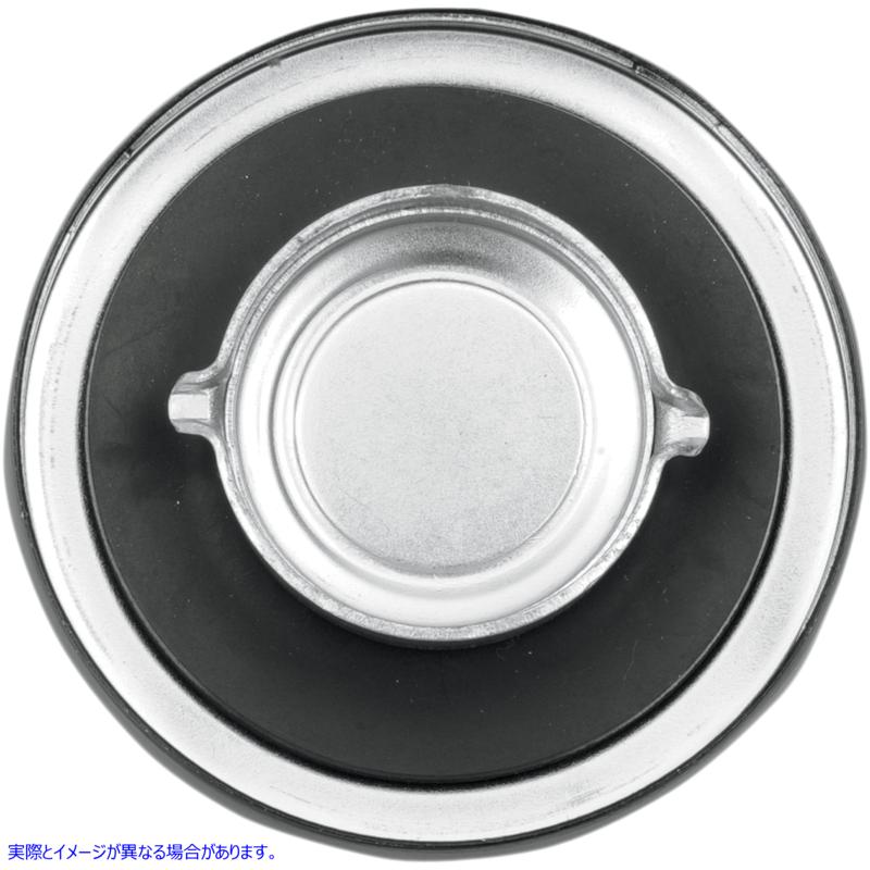 取寄せ オリジナルスタイルのガスキャップ - ベントなし ドラッグスペシャリティーズ Gas Cap - Non-Vented - Black 0703-0432 07030432