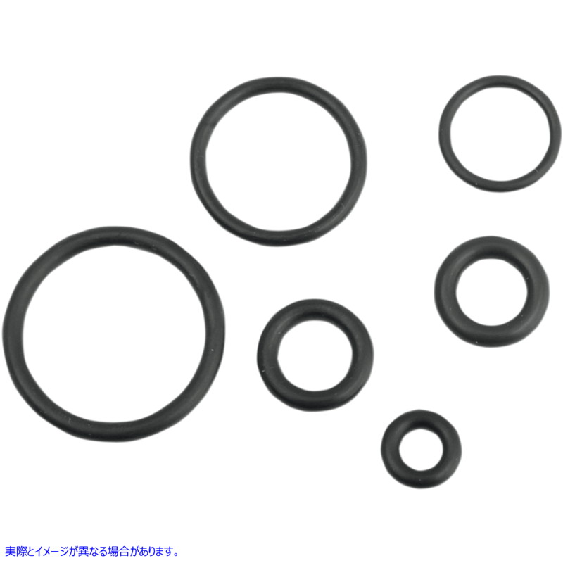 取寄せ 交換Oリングサービスキット ドラッグスペシャリティーズ Replacement Fuel Line O-Ring Kit - EFI 0706-0209 07060209