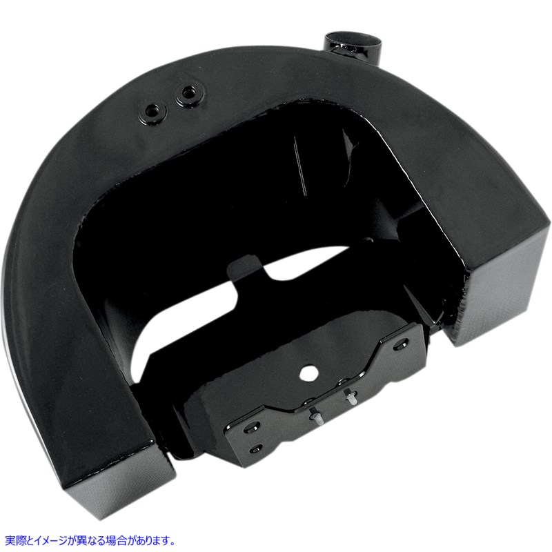 取寄せ サイドフィルオイルタンク - グロスブラック - 00-17 ソフテイル ドラッグスペシャリティーズ Side Fill Oil Tank - Gloss Black - 00'-17' Softail 0710-0161 07100161