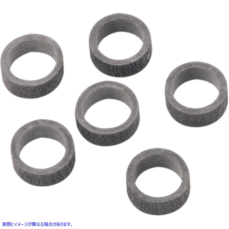 取寄せ ユニバーサルステンレス鋼の編組オイルライン交換シール ドラッグスペシャリティーズ Replacement Oil Line Seals - 6-Pack 0711-0063 07110063