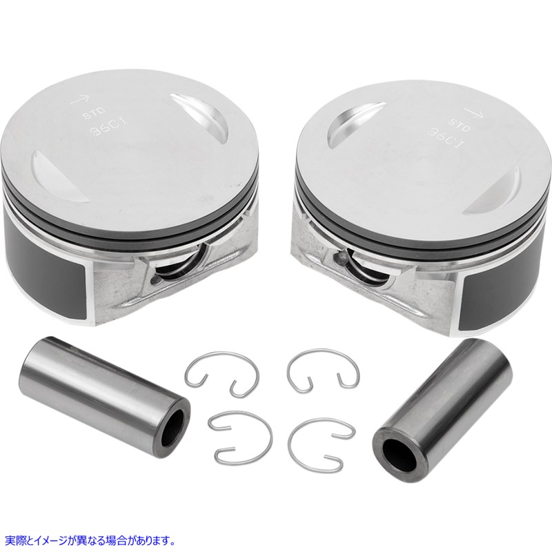 取寄せ ピストン - ツインカム ドラッグスペシャリティーズ Piston - Twin Cam 0911-0017 09110017