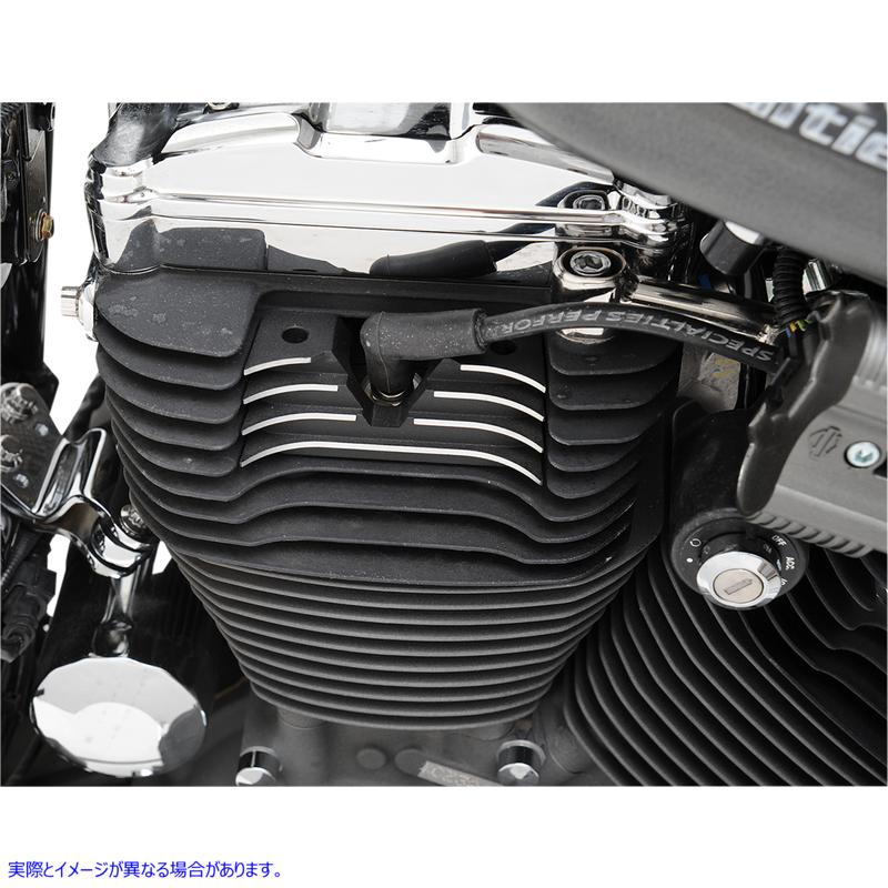 取寄せ スパークプラグカバー - ブラック - スポーツスター ドラッグスペシャリティーズ Spark Plug Cover - Black - Sportster 0940-1315 09401315