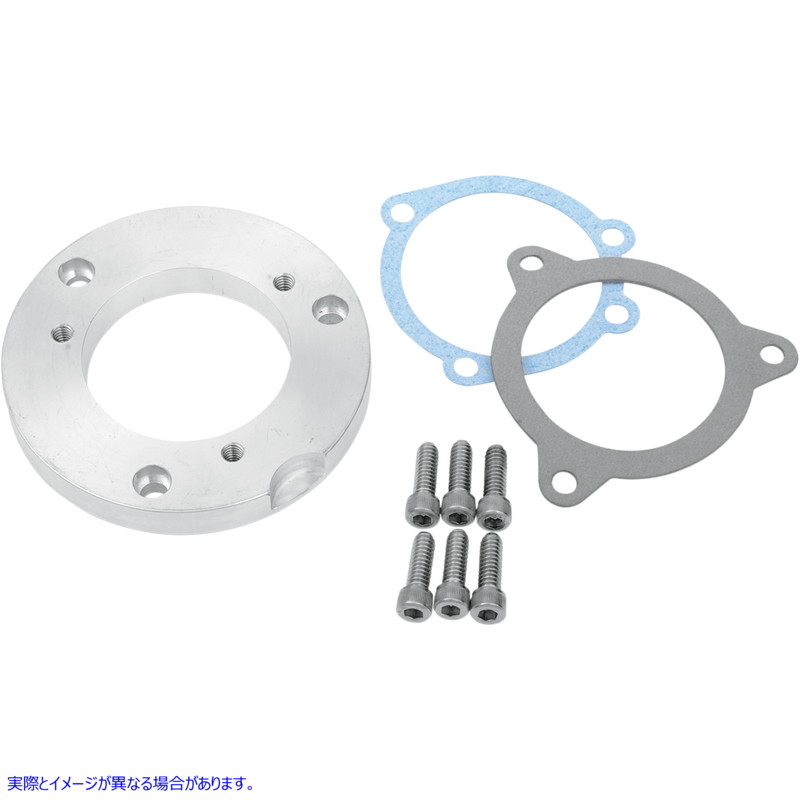 取寄せ エアクリーナーアダプター - ツーリング/トライク ドラッグスペシャリティーズ Air Cleaner Adapter - Touring/Trike 1010-0552 10100552