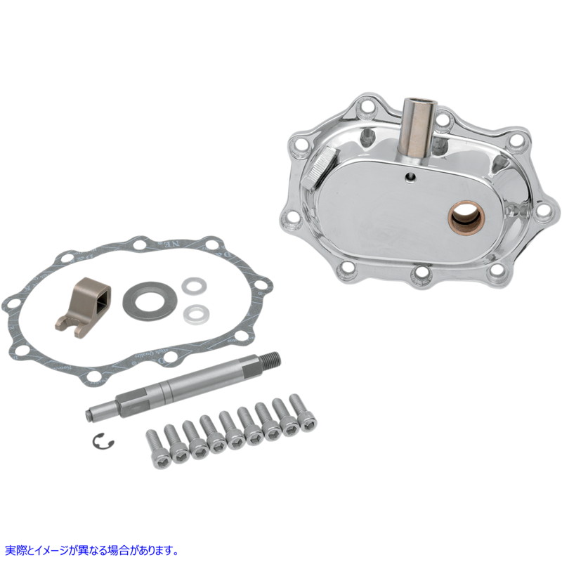 取寄せ クロームキックスタートカバー ドラッグスペシャリティーズ Chrome Kick Start Cover 1105-0041 11050041