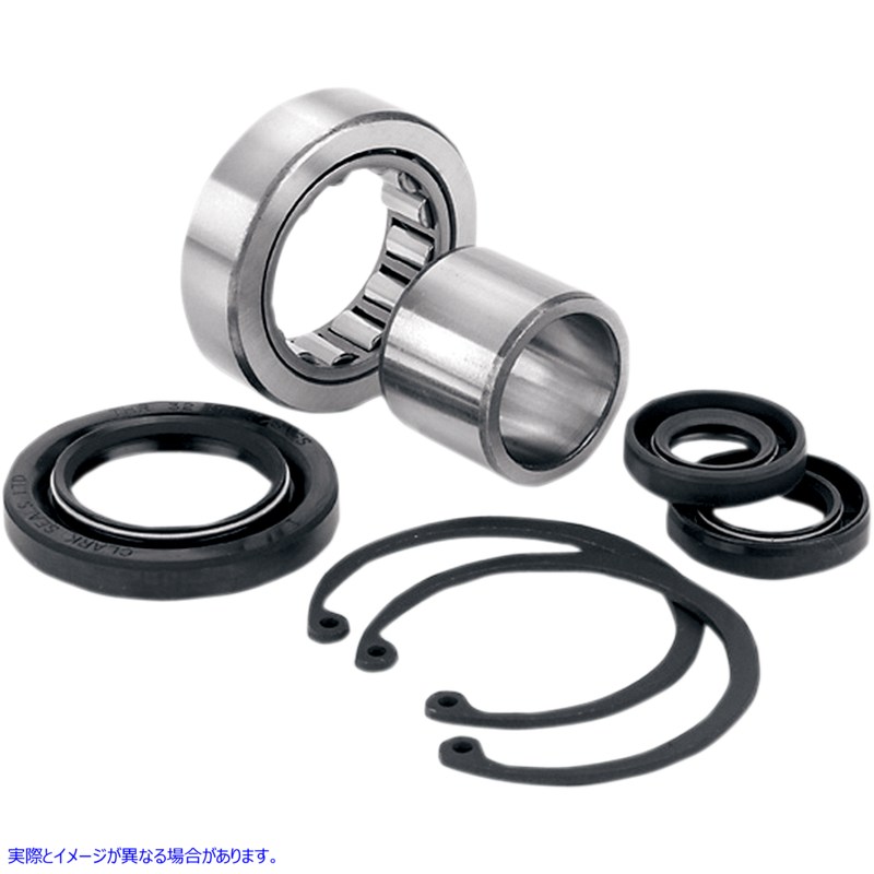 取寄せ インナープライマリーメインシャフトベアリング（シール付き） - ツインカム ドラッグスペシャリティーズ Inner Primary Mainshaft Bearing with Seal - Twin Cam 1120-0162 11200162