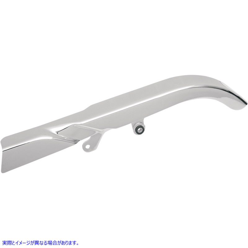 取寄せ アッパーベルトガード - 07-17 FXST/FLST - クローム ドラッグスペシャリティーズ Upper Belt Guard - '07-'17 FXST/FLST - Chrome 1202-0063 12020063