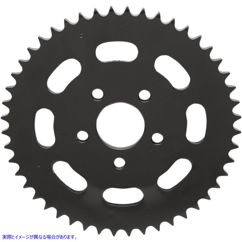 取寄せ リアスプロケット - ブラック - ディッシュ - 48歯 ドラッグスペシャリティーズ Rear Sprocket - Black - Dished - 48 Tooth 1210-1841 12101841
