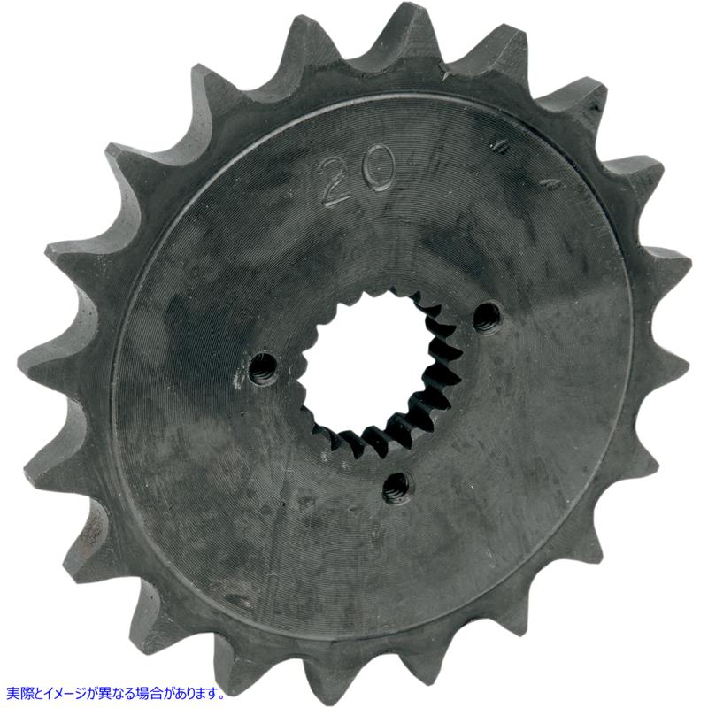 取寄せ トランスミッションメインシャフトスプロケット - 21歯 - 84-90 XL ドラッグスペシャリティーズ Transmission Mainshaft Sprocket - 21 Tooth - '84-'90 XL 1212-0738 12120738