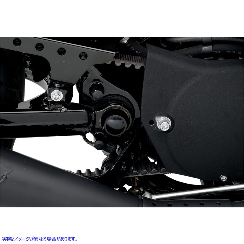 取寄せ スイングアームピボットボルトカバー - グロスブラック ドラッグスペシャリティーズ Swingarm Pivot Bolt Cover - Gloss Black 1303-0201 13030201