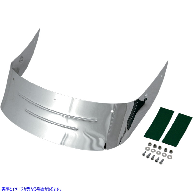 取寄せ フェンダースカート - クローム - リア ドラッグスペシャリティーズ Fender Skirt - Chrome - Rear 1405-0171 14050171