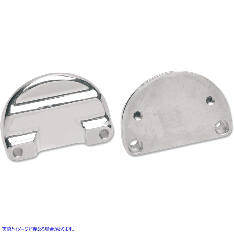 取寄せ フェンダーフォークアダプター - クローム ドラッグスペシャリティーズ Fender-To-Fork Adapters - Chrome 1410-0021 14100021