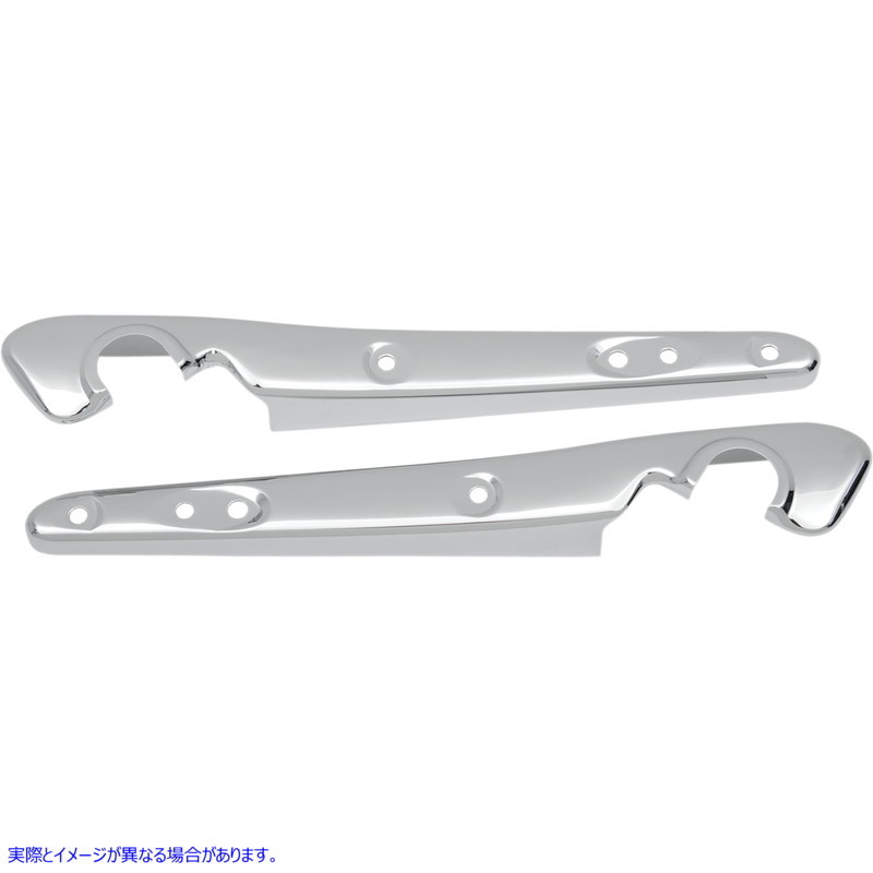取寄せ リアフェンダーストラット - ストックスタイル - クローム ドラッグスペシャリティーズ Rear Fender Strut - Stock-Style - Chrome 1411-0020 14110020