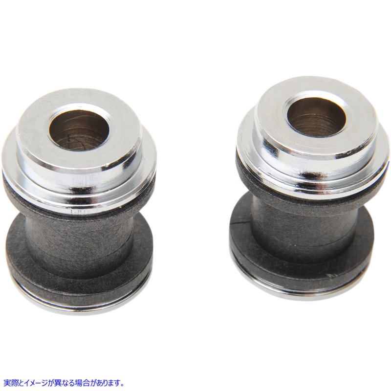 取寄せ OE取り外し可能なドッキングハードウェア用の交換ブッシング ドラッグスペシャリティーズ Sissy Bar Bushings - .617 Diameter 1501-0491 15010491