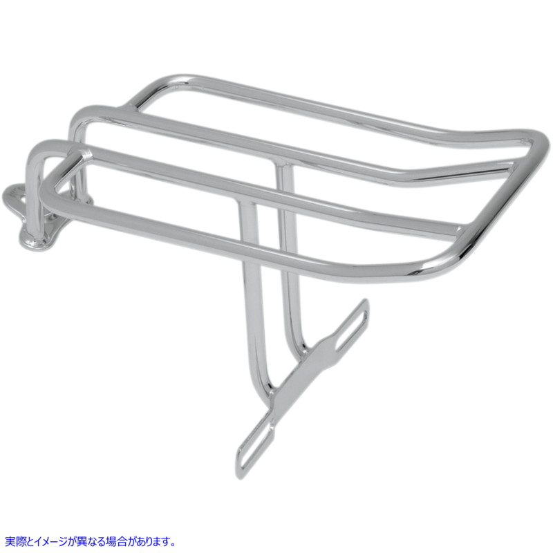 取寄せ ラゲッジラック - クローム - FXD ドラッグスペシャリティーズ Luggage Rack - Chrome - FXD 1510-0158 15100158