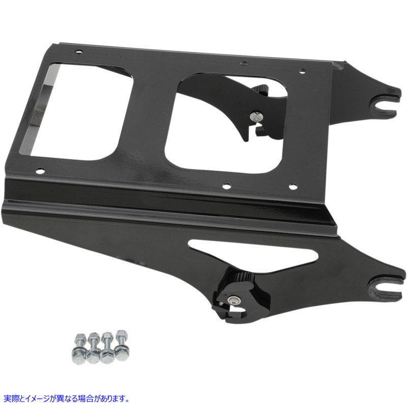 取寄せ ツアーボックスマウント - ブラック ドラッグスペシャリティーズ Tour Box Mount - Black 1510-0243 15100243