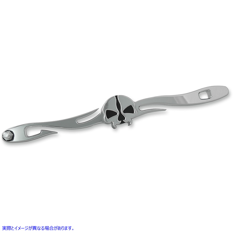 取寄せ スプリットスカルリンケージ - クローム - FL ドラッグスペシャリティーズ Split Skull Linkage - Chrome - FL 1601-0491 16010491
