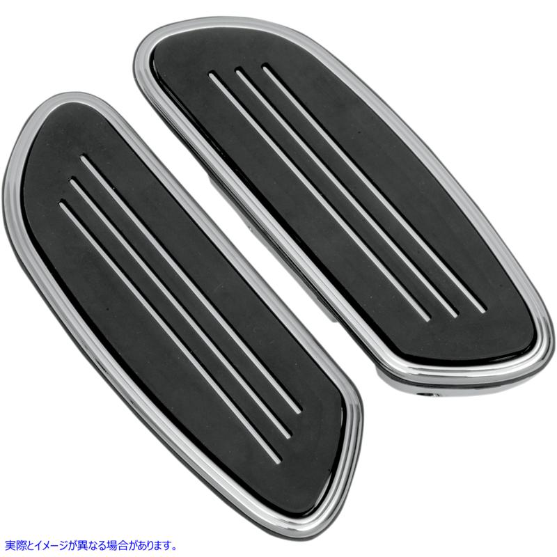 取寄せ スイーパーフロアボード - 助手席側 - クローム - FL ドラッグスペシャリティーズ Sweeper Floorboards - Passenger - Chrome - FL 1621-0349 16210349