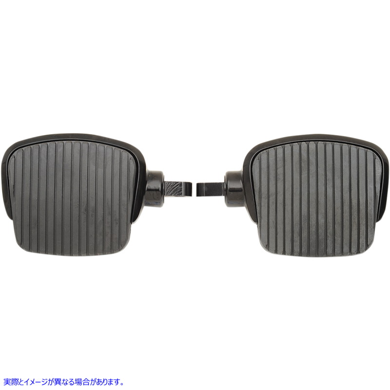 取寄せ ミニフットボード - オス 4インチ - ブラック ドラッグスペシャリティーズ Mini Footboards - Male 4 - Black 1621-0725 16210725