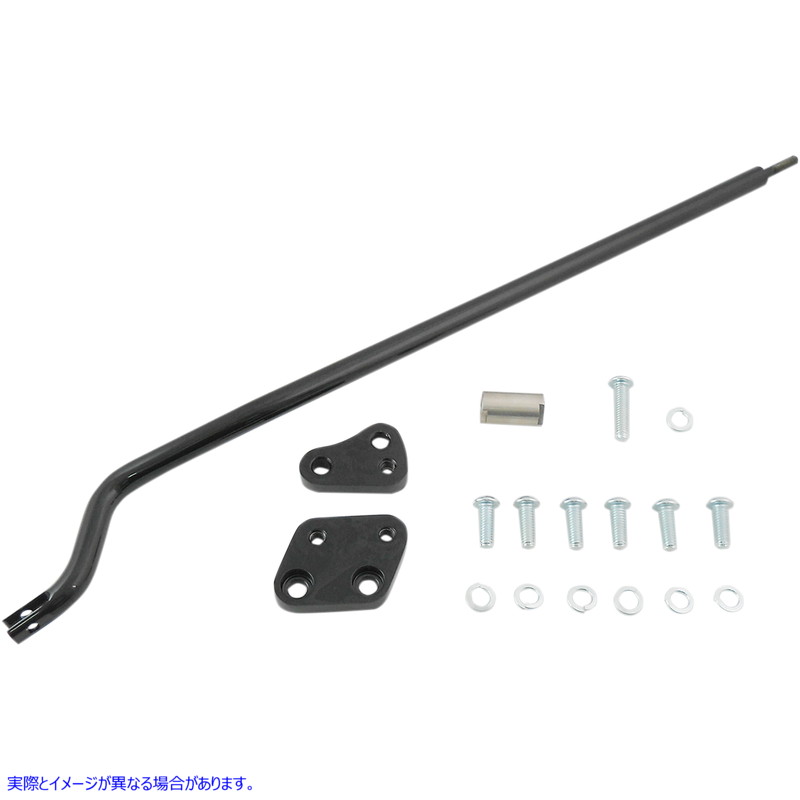 取寄せ フォワードコントロールリロケーションキット - FXD - ブラック ドラッグスペシャリティーズ Forward Control Relocation Kit - FXD - Black 1622-0497 16220497
