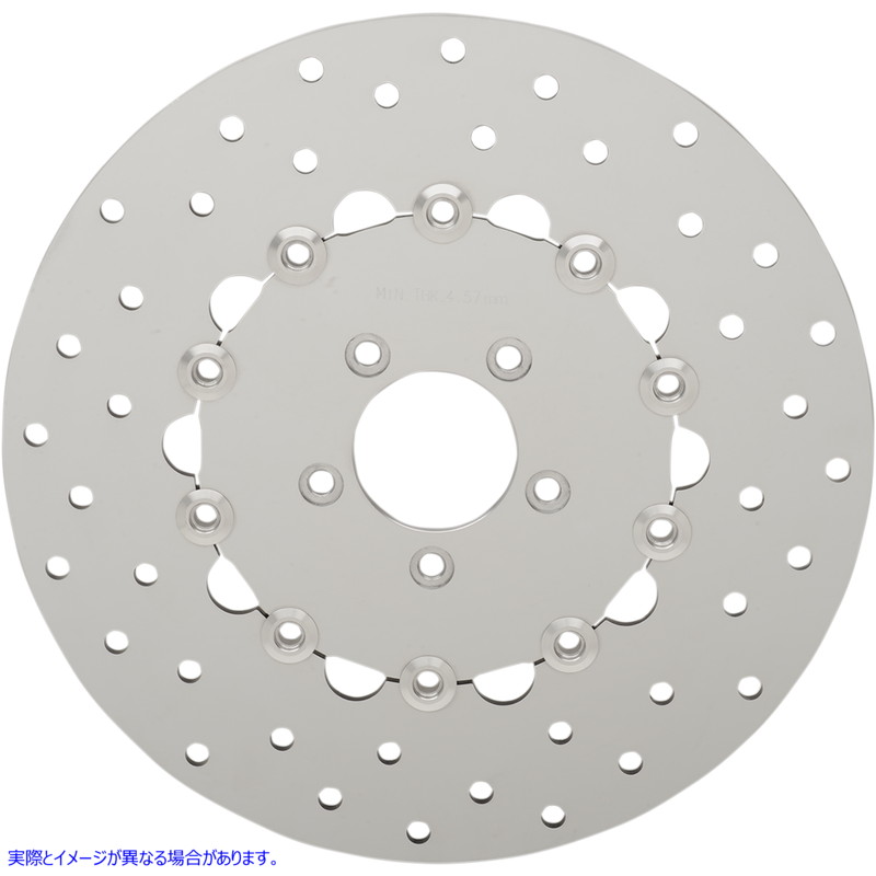 取寄せ ドリルドブレーキローター - フロント - 11.8インチ - Dyna ドラッグスペシャリティーズ Drilled Brake Rotor - Front - 11.8 - Dyna 1710-3157 17103157