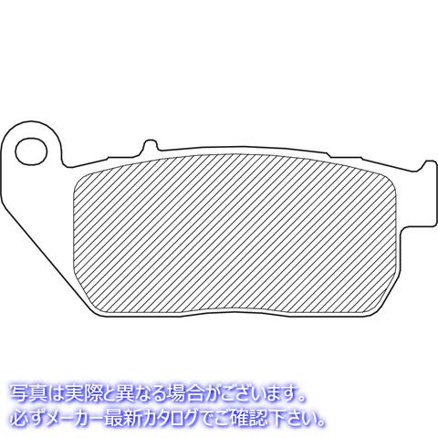 取寄せ オーガニックブレーキパッド - スポーツスター ドラッグスペシャリティーズ Organic Brake Pads - Sportster 1720-0211 17200211