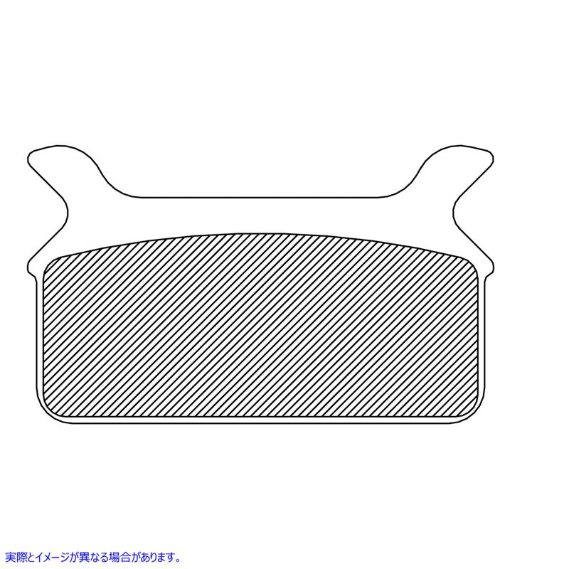 取寄せ 焼結金属ブレーキパッド - ツーリング ドラッグスペシャリティーズ Sintered Metal Brake Pads - Touring 1721-1358 17211358