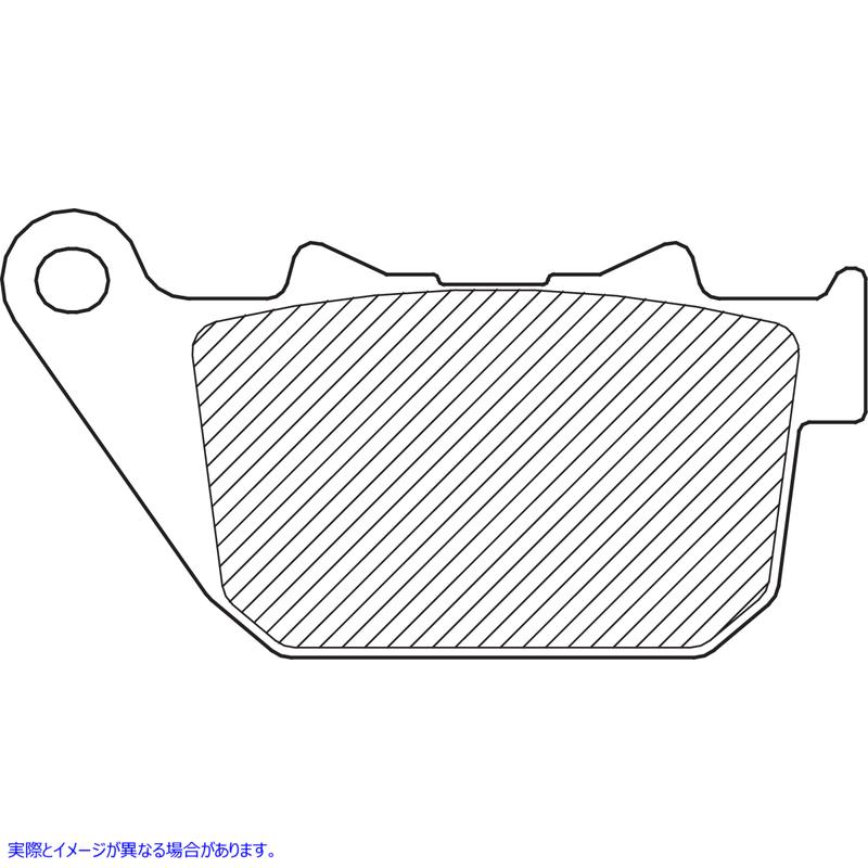 取寄せ 焼結金属ブレーキパッド - スポーツスター ドラッグスペシャリティーズ Sintered Metal Brake Pads - Sportster 1721-1364 17211364