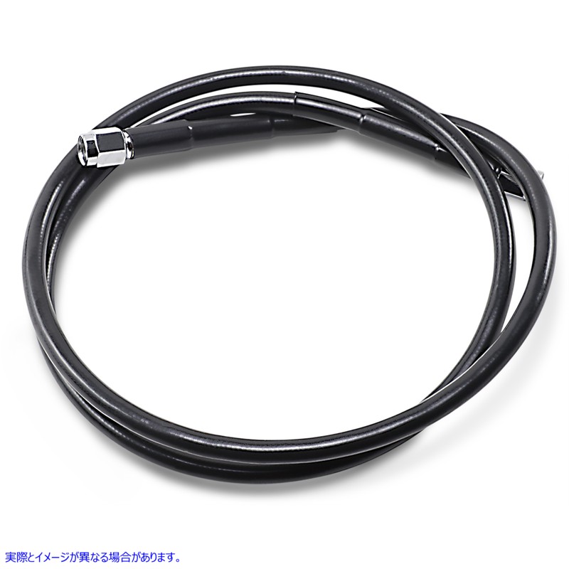 取寄せ ユニバーサルブレーキライン - ブラック - 43インチ ドラッグスペシャリティーズ Universal Brake Line - Black - 43 1741-2724 17412724