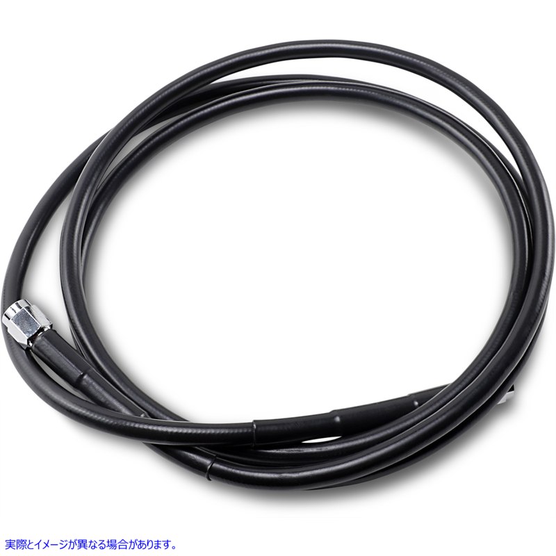 取寄せ ユニバーサルブレーキライン - ブラック - 70インチ ドラッグスペシャリティーズ Universal Brake Line - Black - 70 1741-2741 17412741