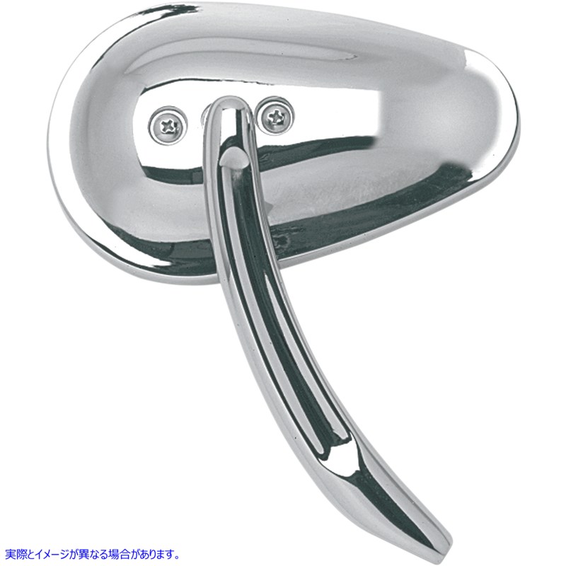 取寄せ ティアドロップミラー - 左 ドラッグスペシャリティーズ Tear Drop Mirror - Left 1901-1901 19011901