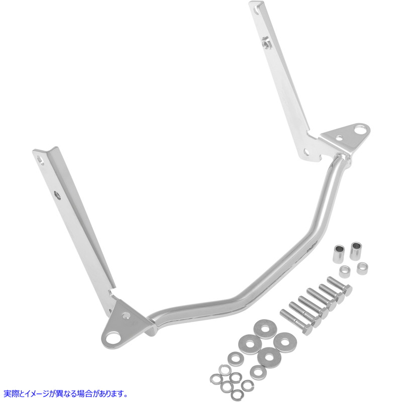 取寄せ スポットライトマウント - クローム - 00-17 FLSTF ドラッグスペシャリティーズ Spotlight Mount - Chrome - '00-'17 FLSTF 2001-0371 20010371