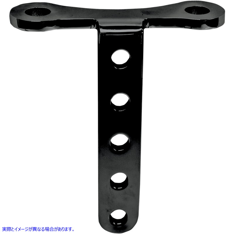 取寄せ ユニバーサルヘッドライトマウント - ブラック ドラッグスペシャリティーズ Universal Headlight Mount - Black 2001-0564 20010564