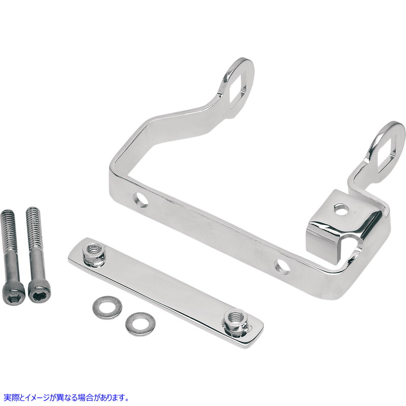 取寄せ コイルマウントブラケット - ハーレーダビッドソン - クローム ドラッグスペシャリティーズ Coil Mount Bracket - Harley Davidson - Chrome 2102-0077 21020077