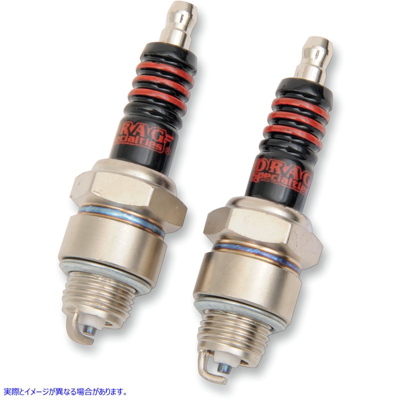 取寄せ スパークプラグ、パンヘッド ドラッグスペシャリティーズ Spark Plugs - '48-'74 Big Twin 2103-0207 21030207