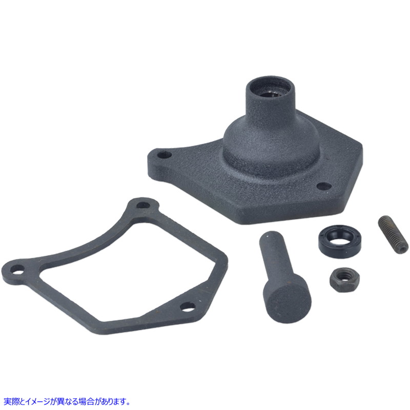 取寄せ ソレノイドエンドカバー - スターターボタン - ブラックリンクル ドラッグスペシャリティーズ Solenoid End Cover - Starter Button - Black Wrinkle 2110-0993 21100993