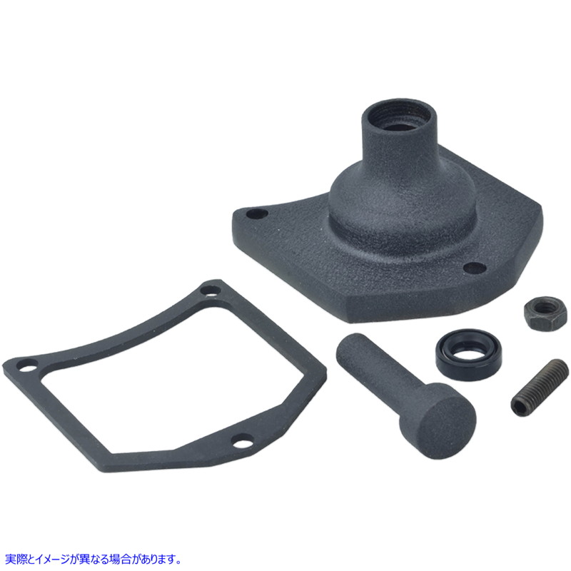 取寄せ ソレノイドエンドカバー - スターターボタン - ブラックリンクル ドラッグスペシャリティーズ Solenoid End Cover - Starter Button - Black Wrinkle 2110-0997 21100997