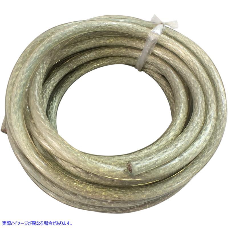 取寄せ バッテリーケーブル - 25フィート - クリア ドラッグスペシャリティーズ Battery Cable - 25' - Clear 2113-0673 21130673